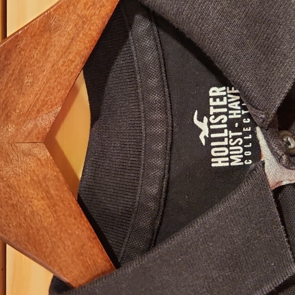 hollister|long sleeve polo|double extra large - Picture 2 of 3